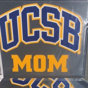 UCSB Mom And Dad car decals/stickers